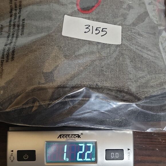 Vintage LA Blues Black Denim w/ Flames Applique Long Sleeve Shirt Size Medium - Picture 10 of 10